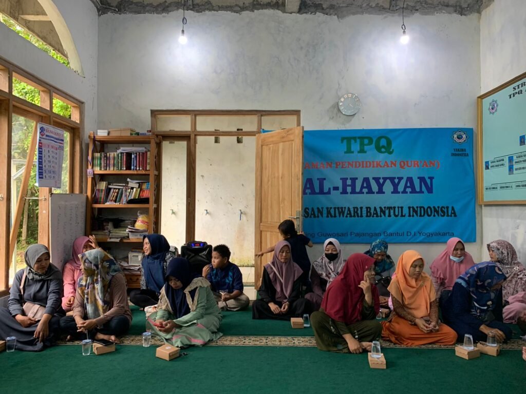 Acara Halal Bihalal Wali Santri Tpq Al Hayyan Yayasan Kiwari Bantul