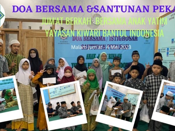 Kegiatan Doa Bersama dan Santunan Pekanan Kegiatan Doa Bersama dan Santunan Pekanan
