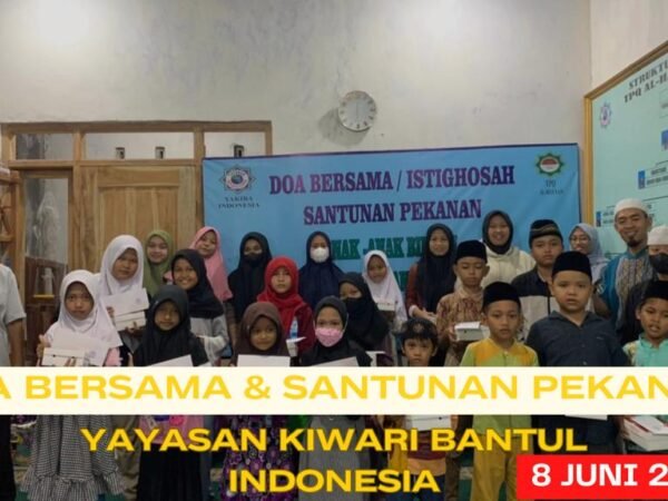 Do'a Bersama dan Santunan Pekanan