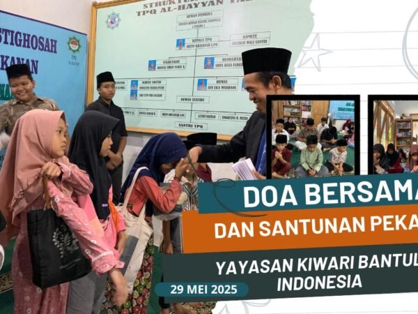Bersama dalam Do’a, Bersatu dalam Cinta: Santunan yang Menyentuh Hati