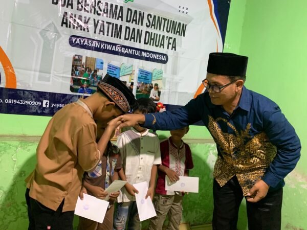 Doa Bersama dan Santunan Pekanan Yayasan Kiwari Bantul Indonesia di Kecamatan Sanden