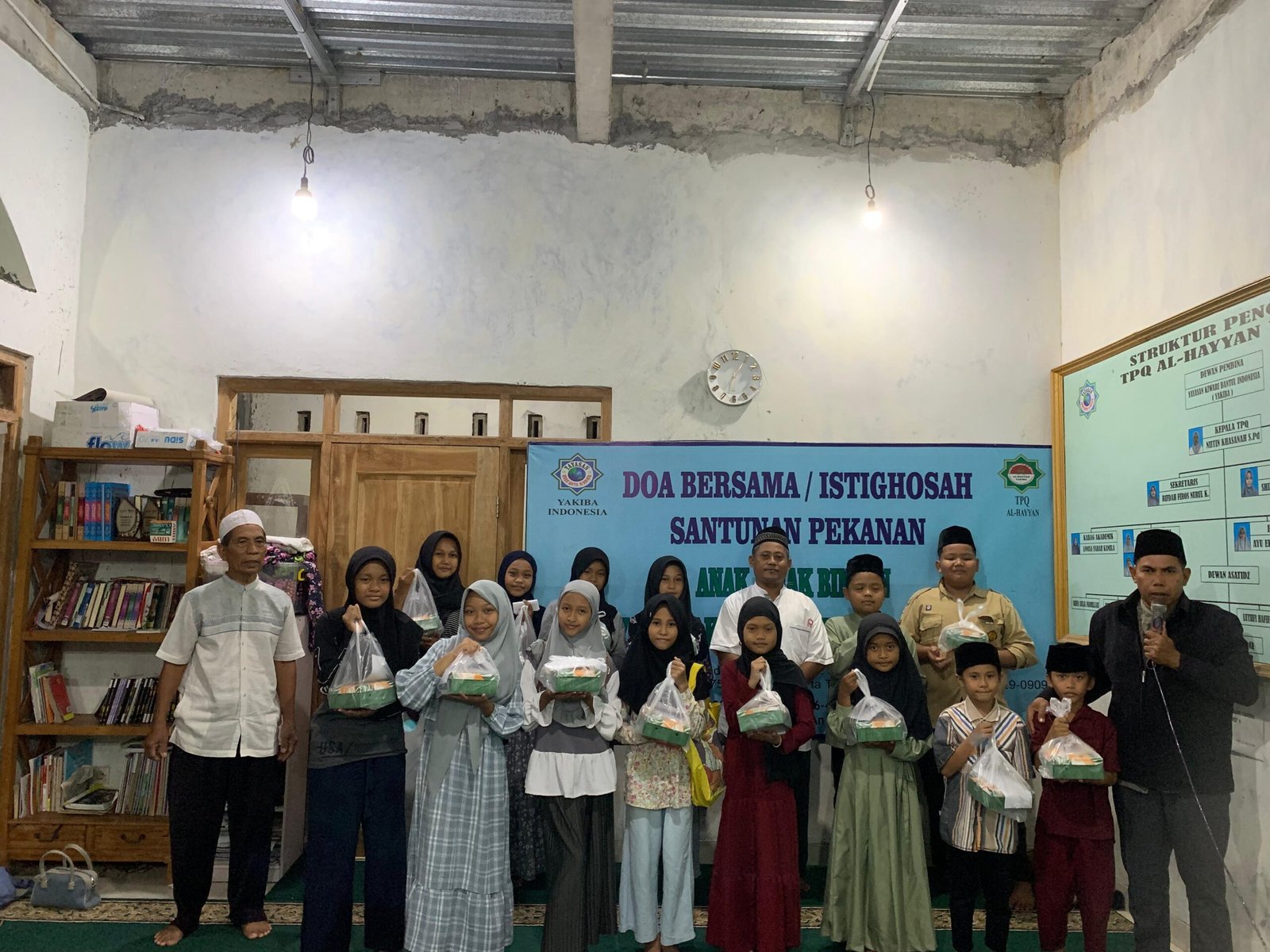 Syukur dan Cinta Kasih Mengiringi Doa Bersama serta Santunan Anak Yatim di Yayasan Kiwari Bantul Indonesia