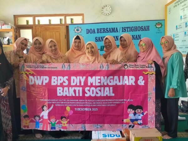 Silaturahmi Penuh Berkah: DWP BPS DIY Salurkan Donasi Sembako