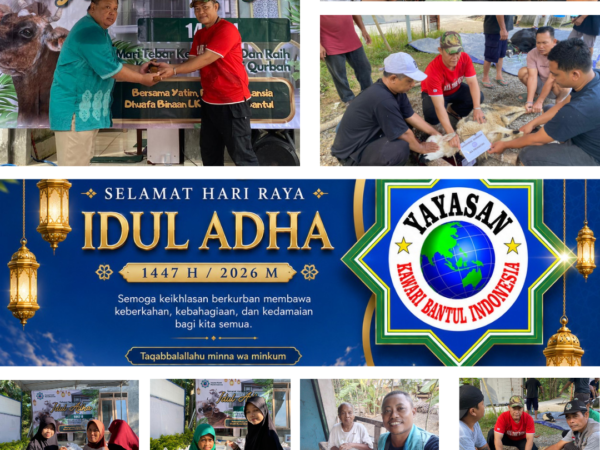 Yayasan Kiwari Bantul Indonesia Salurkan Kebahagiaan Qurban untuk Yatim, Dhuafa, dan Lansia di Hari Raya Idul Adha