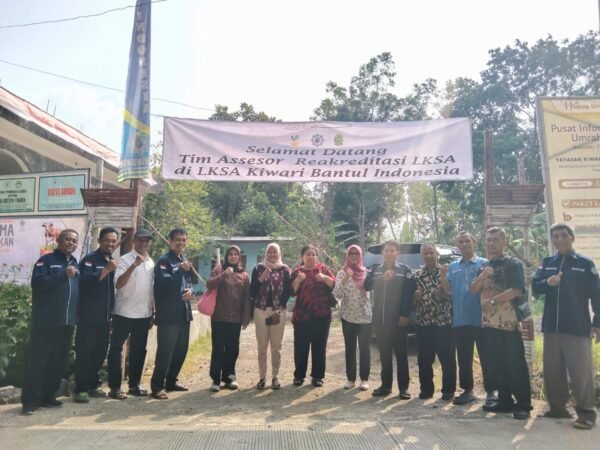Kunjungan Tim Assesor LKSA ke Yayasan Kiwari Bantul Indonesia dalam Rangka Visitasi Akreditasi LKS